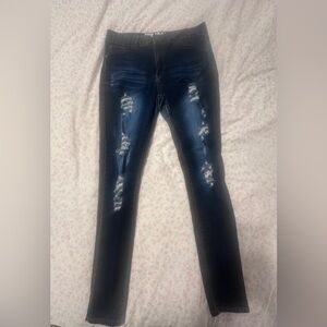 VIP Jeans Distressed Skinny Jeans – Size 15/16